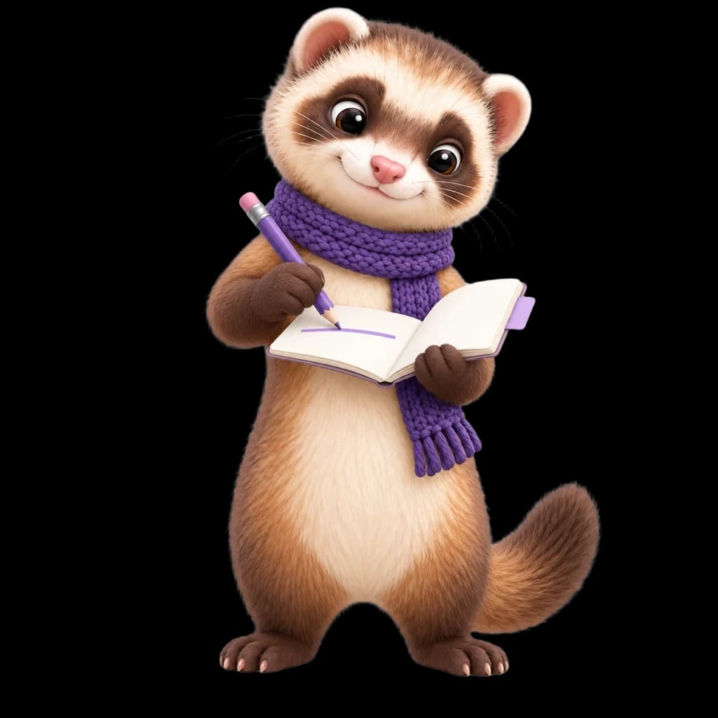 Snoot handing over a single note